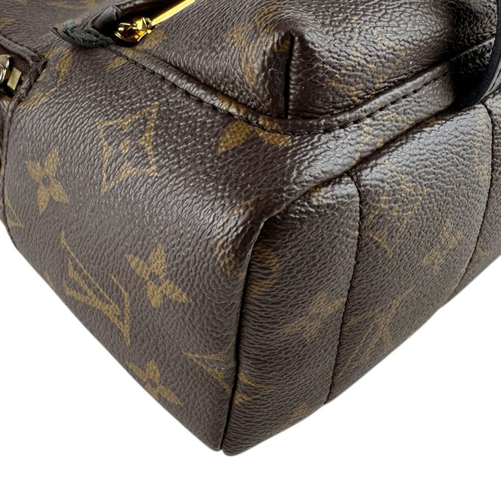 LOUIS VUITTON Authentic Brown Monogram Canvas Backpack - Picture 8 of 13